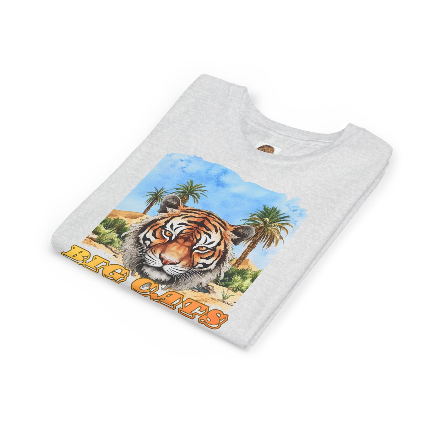 Boy's Big Cats Tiger Short Sleeve Tee