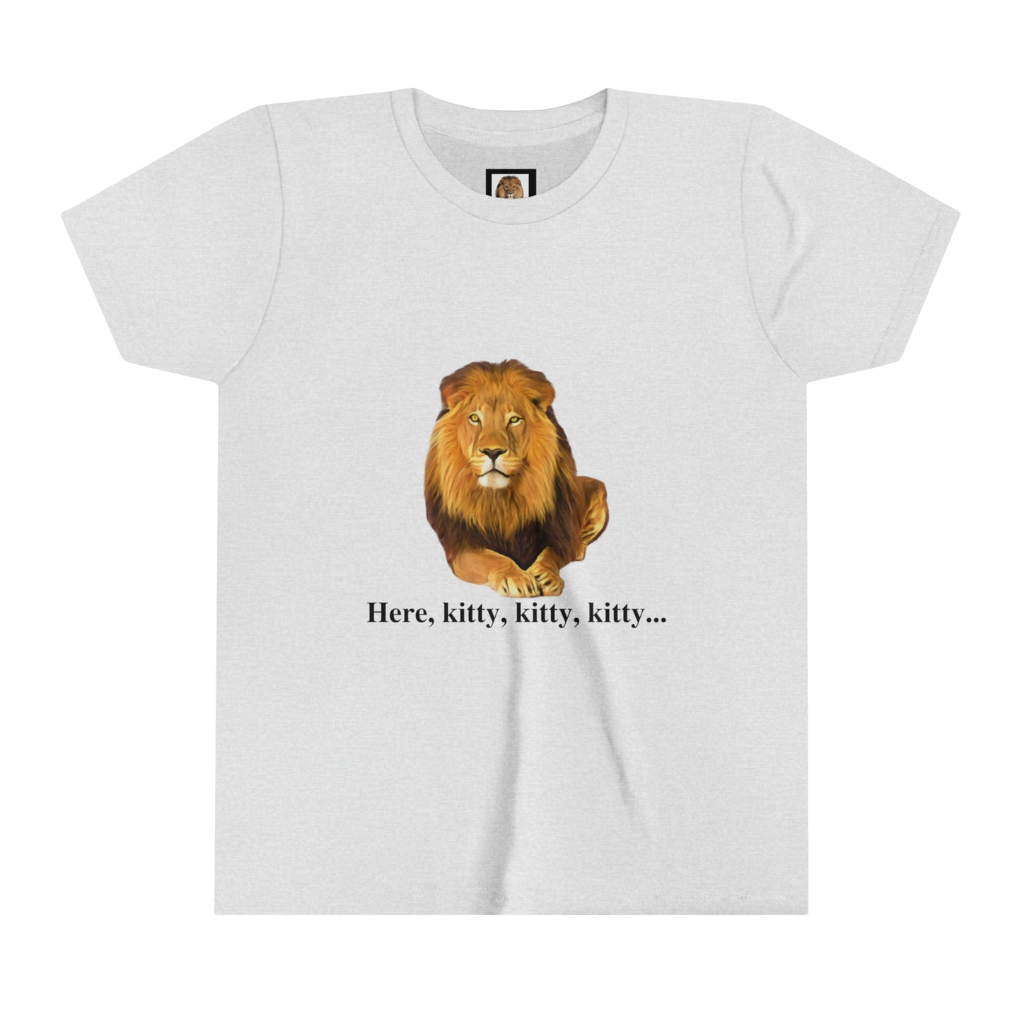 Youth Lion Big Cats Short Sleeve Tee