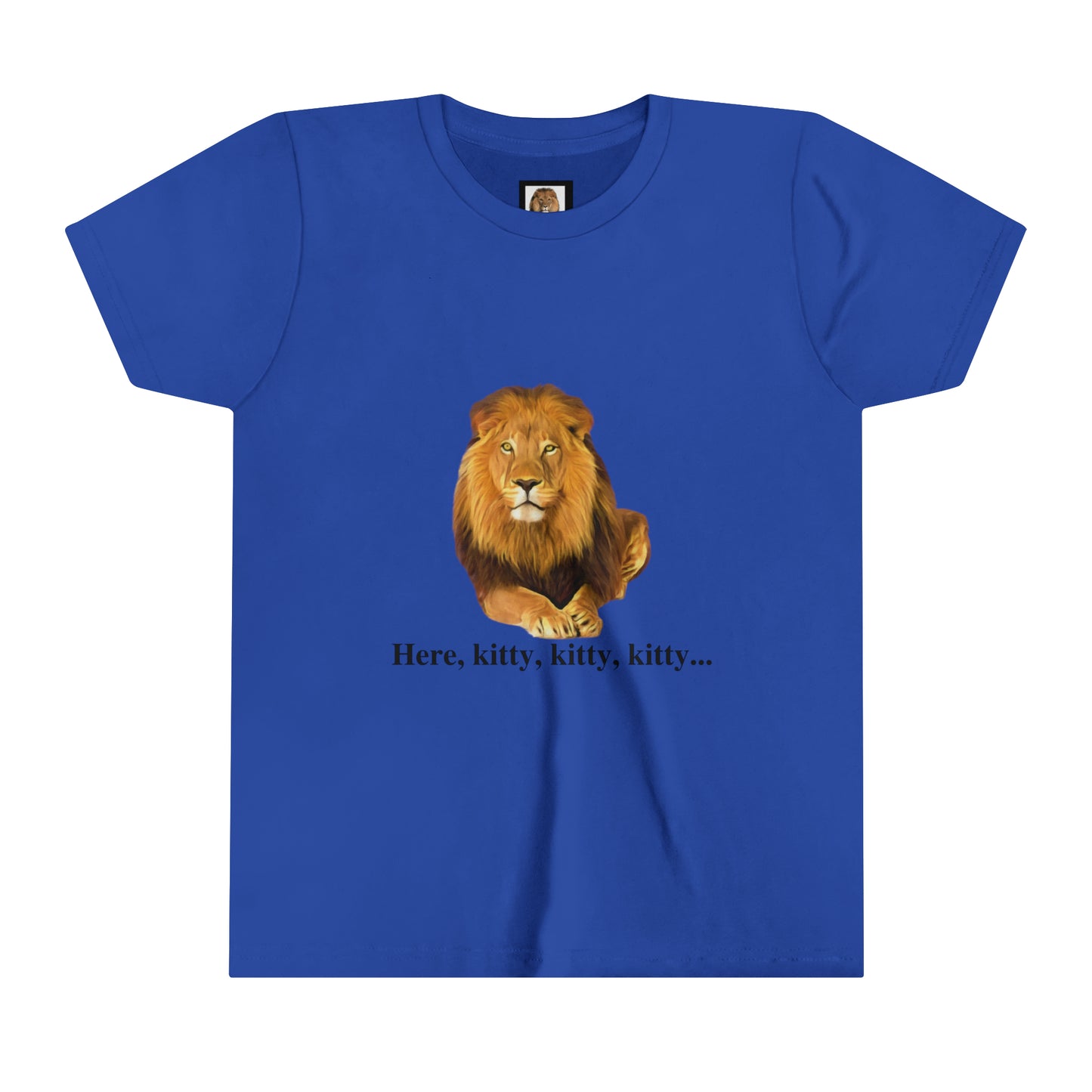 Youth Lion Big Cats Short Sleeve Tee