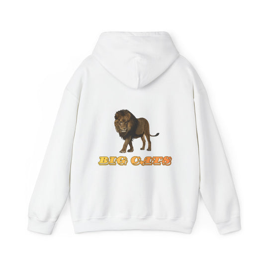 Unisex Tiger Big Cats Hooded Sweatshirt