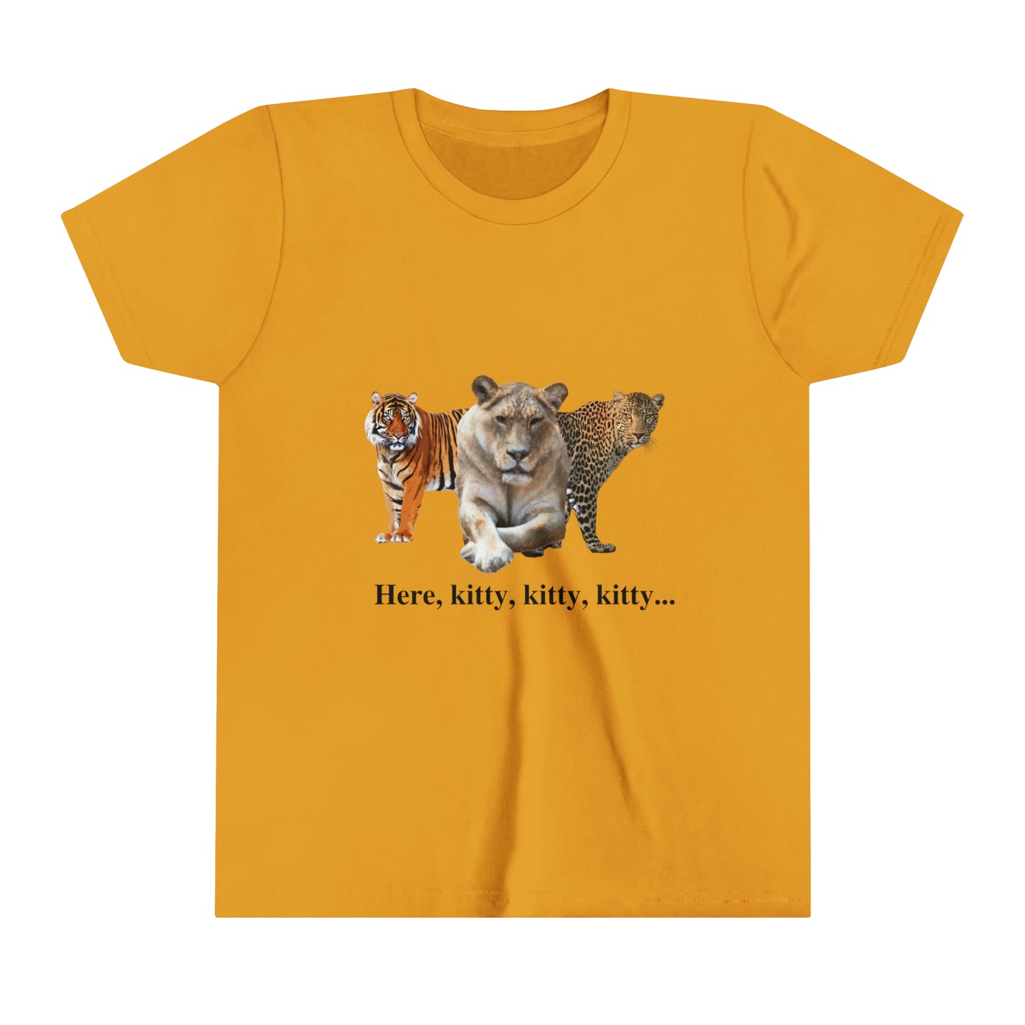 Youth Big Cats Lioness Short Sleeve Tee