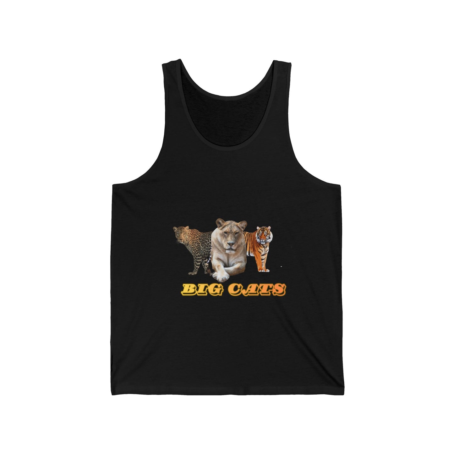 Unisex Big Cats Lioness Jersey Tank