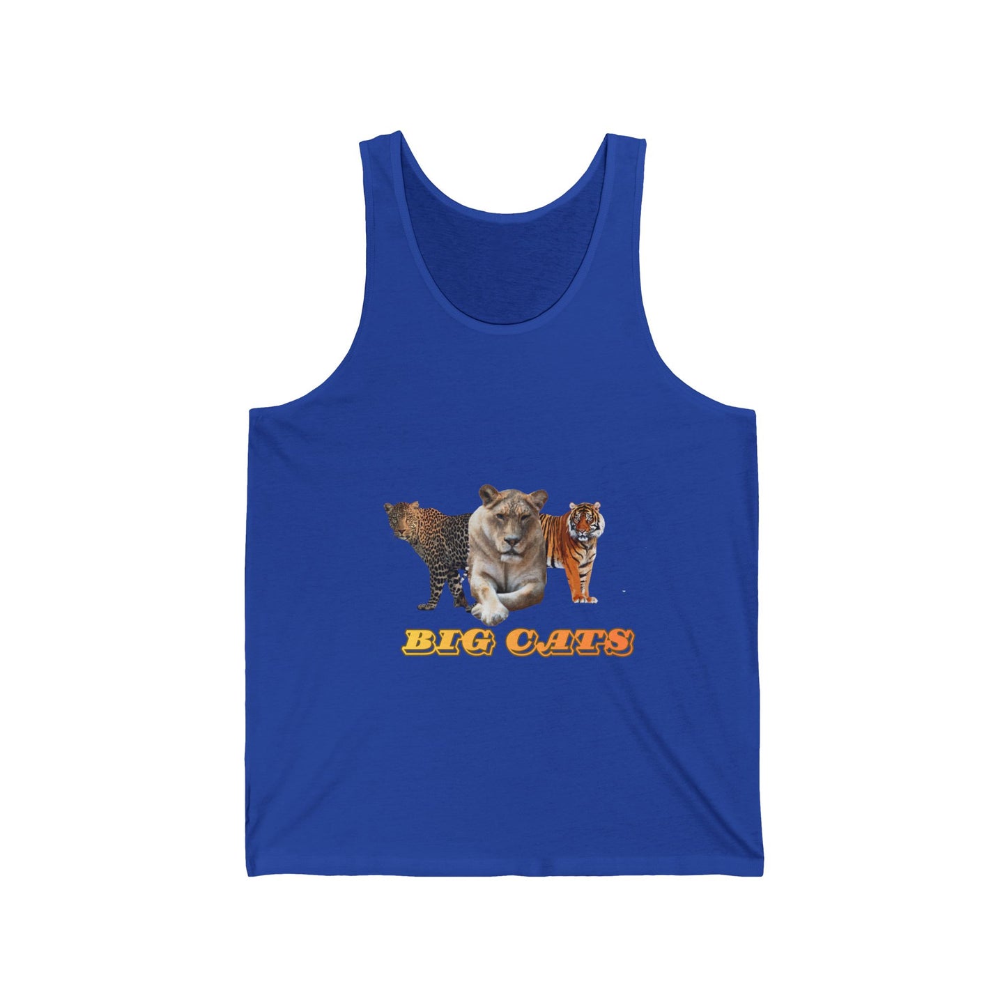 Unisex Big Cats Lioness Jersey Tank