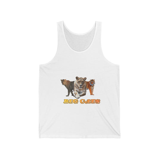 Unisex Big Cats Lioness Jersey Tank
