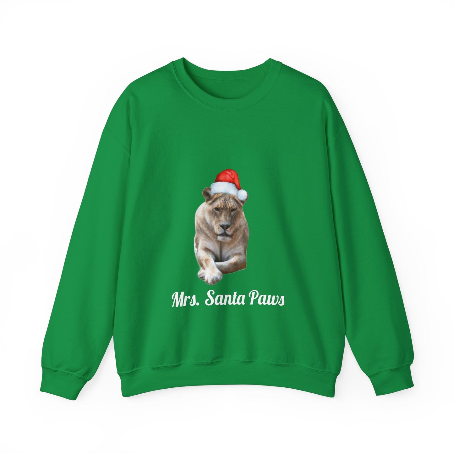 Mrs. Santa Paws Womens' Crewneck Sweatshirt