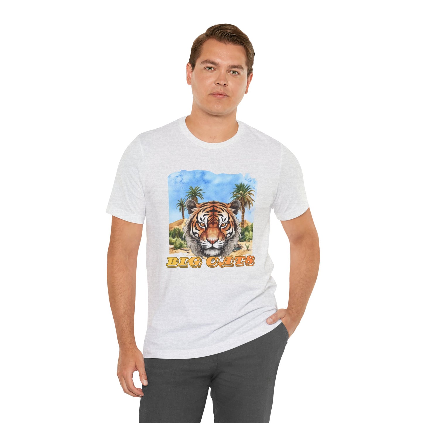Men's Big Cats Tiger Graphic Tee