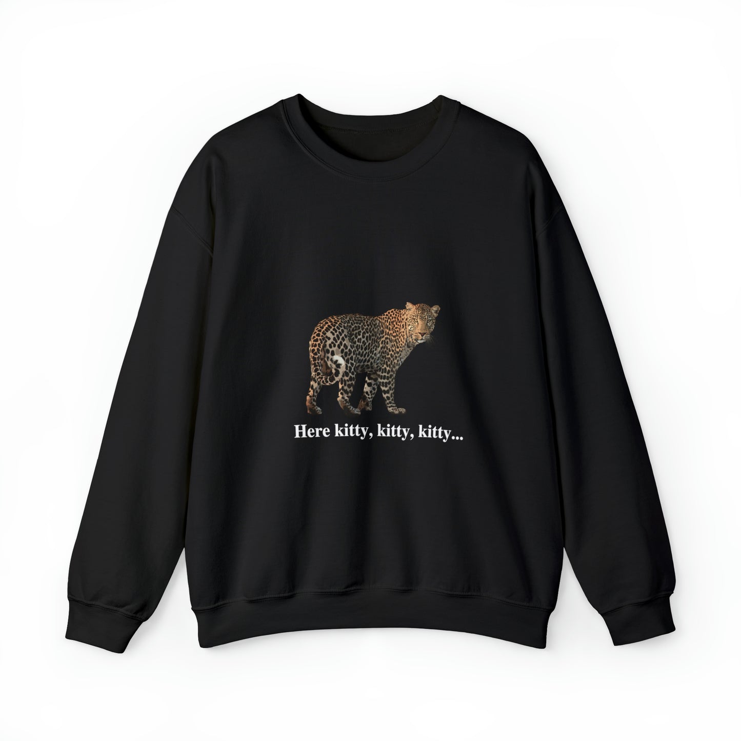 Unisex Leopard Big Cats Crewneck Sweatshirt