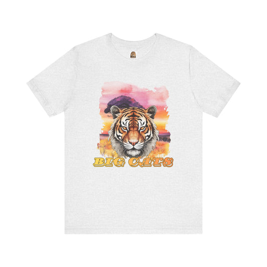 Women's Tiger Big Cats Short Sleeve Tee