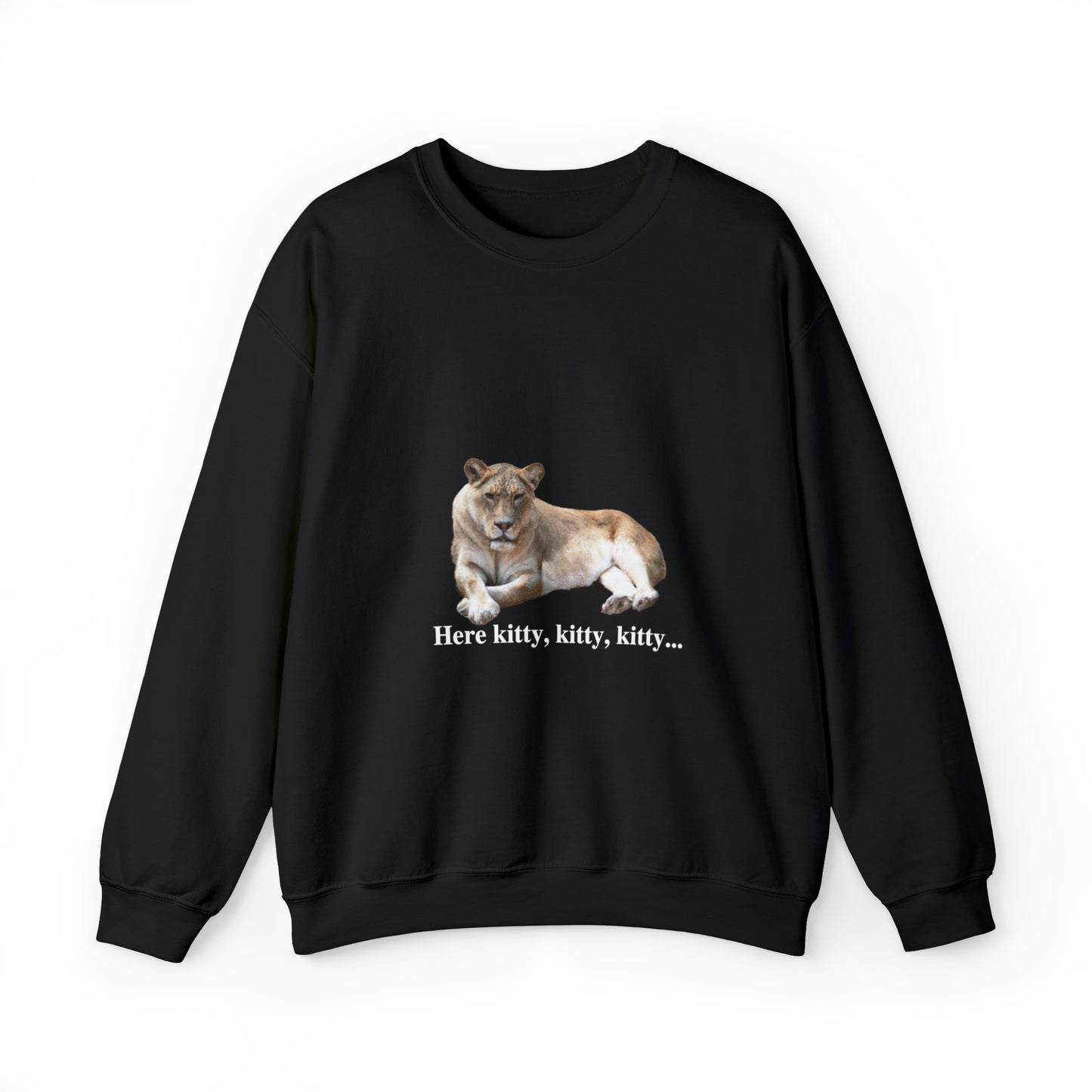 Unisex Lioness Big Cats Crewneck Sweatshirt