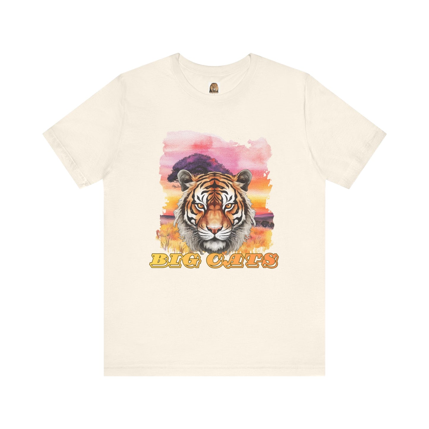 Women's Tiger Big Cats Short Sleeve Tee