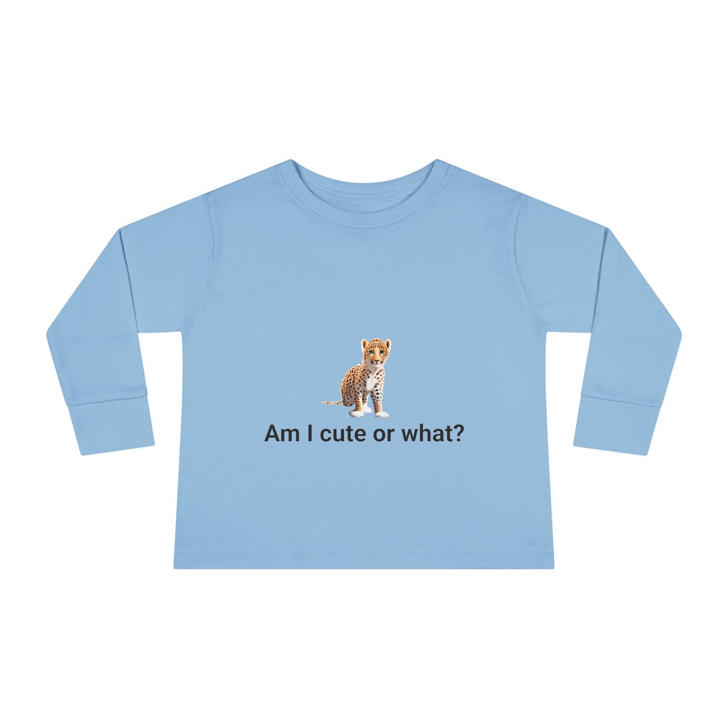 Toddler Little Cats Leopard Long Sleeve Tee