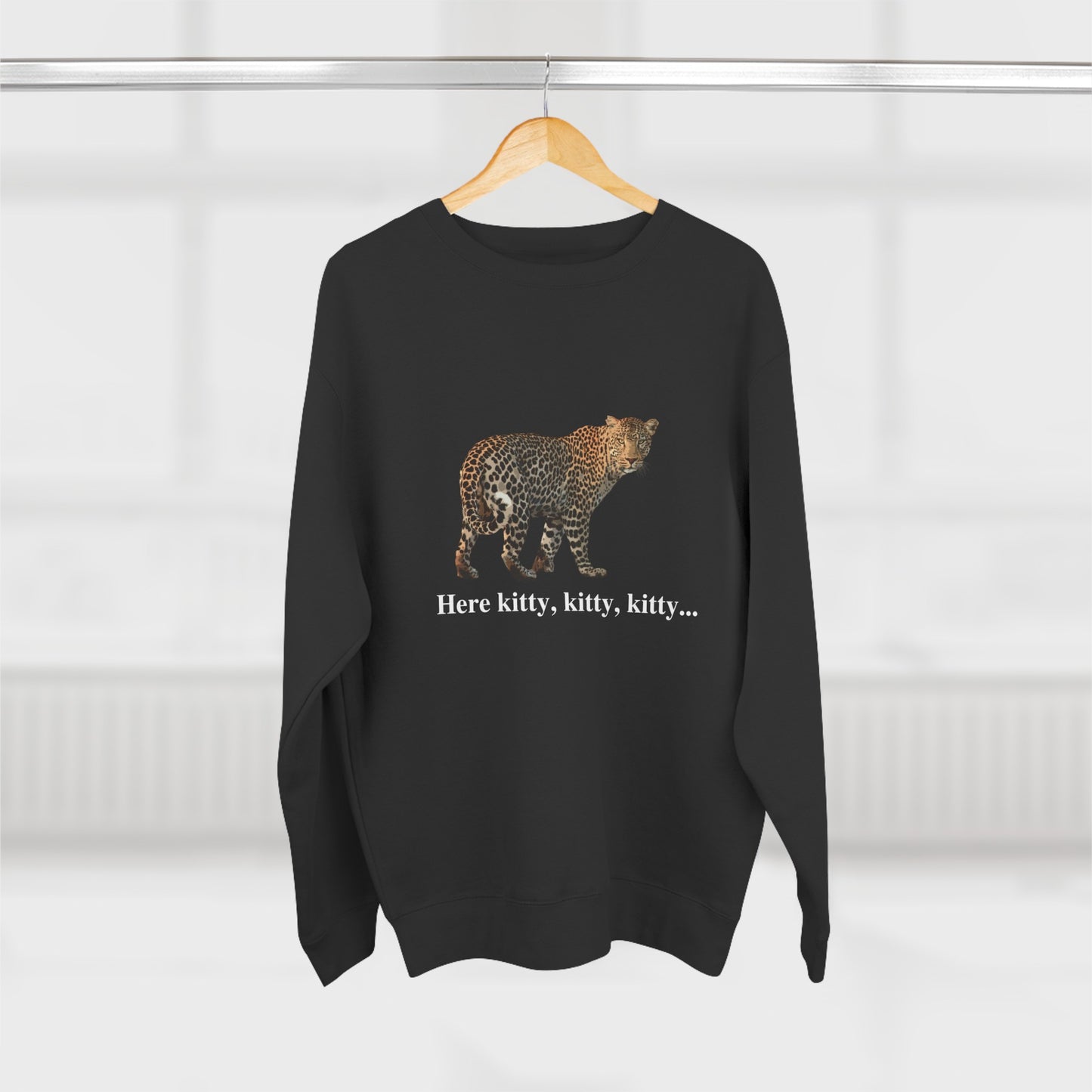 Unisex Premium Leopard Big Cats Crewneck Sweatshirt