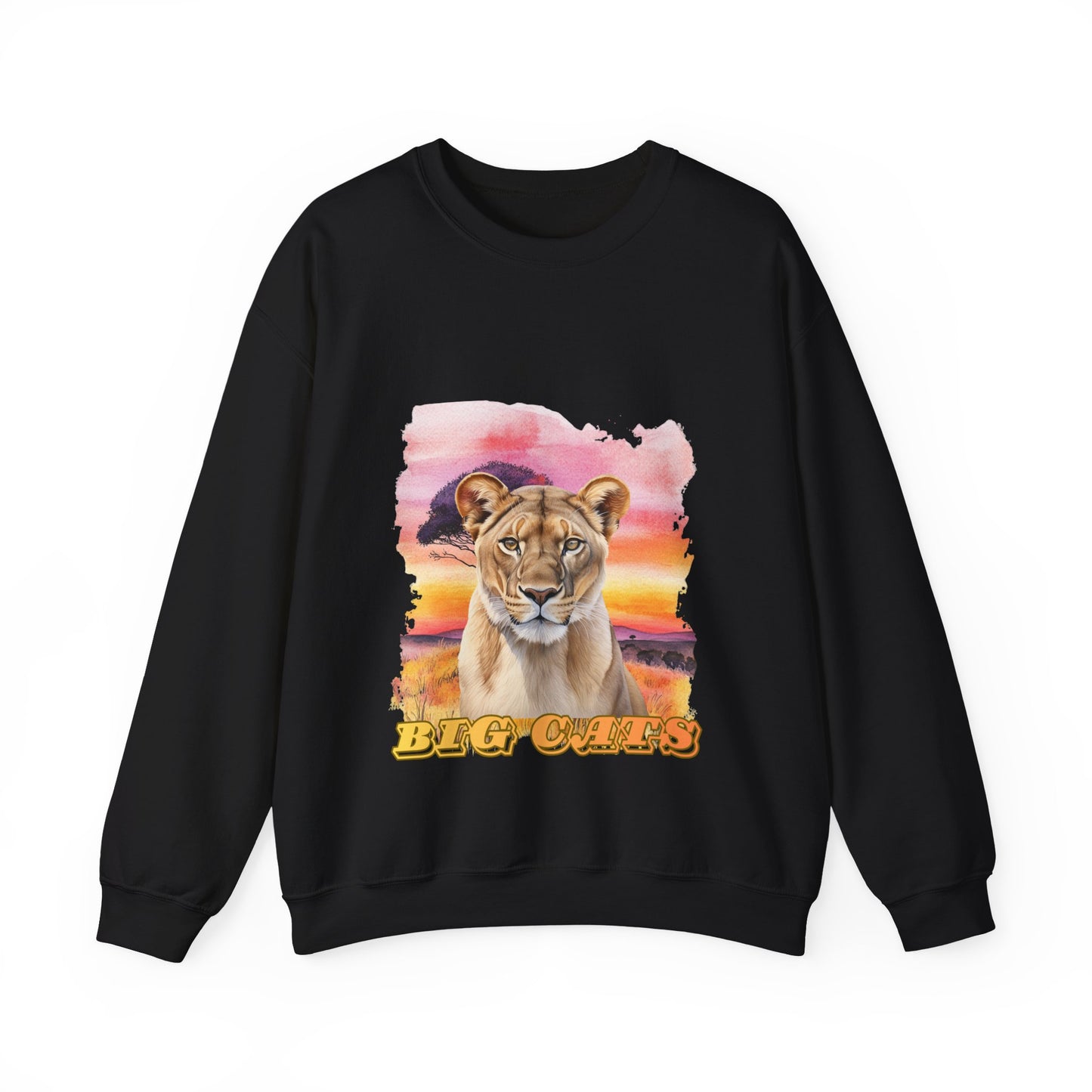Women's Lioness Big Cats Crewneck Sweatshirt