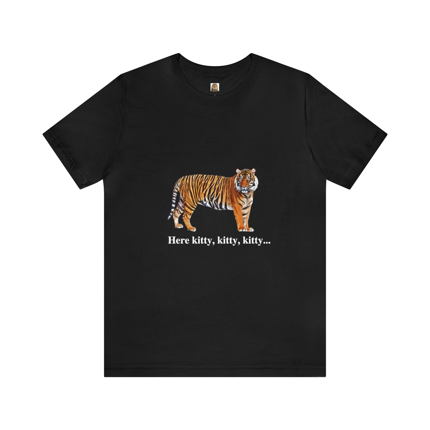 Unisex Tiger Big Cats Short Sleeve Tee