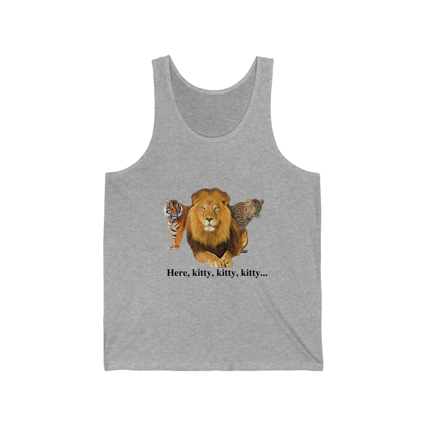 Unisex Big Cats Jersey Tank