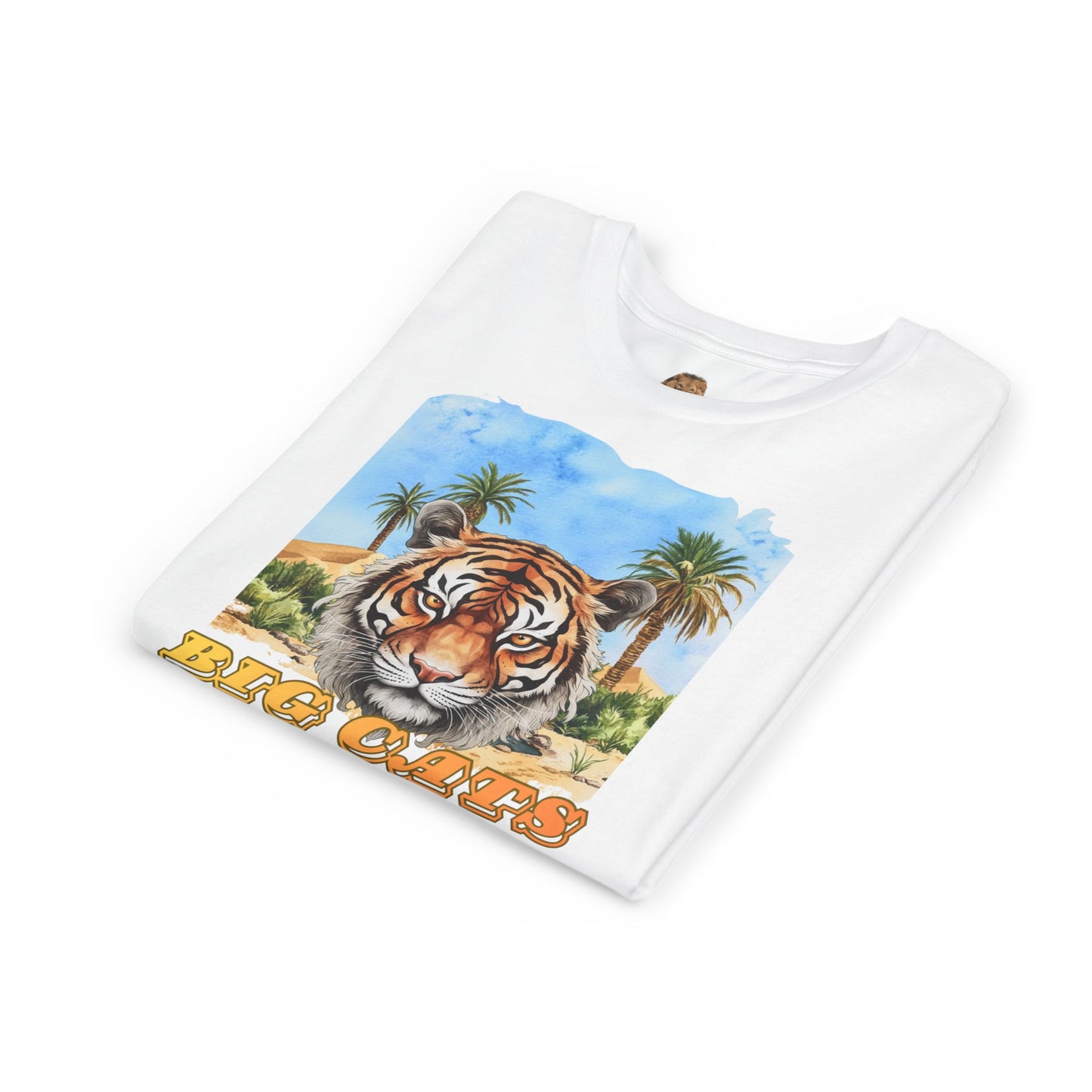 Boy's Big Cats Tiger Short Sleeve Tee