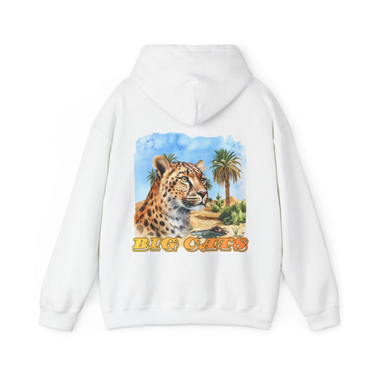 Men's Cheetah Big Cats Hooded Sweatshirt