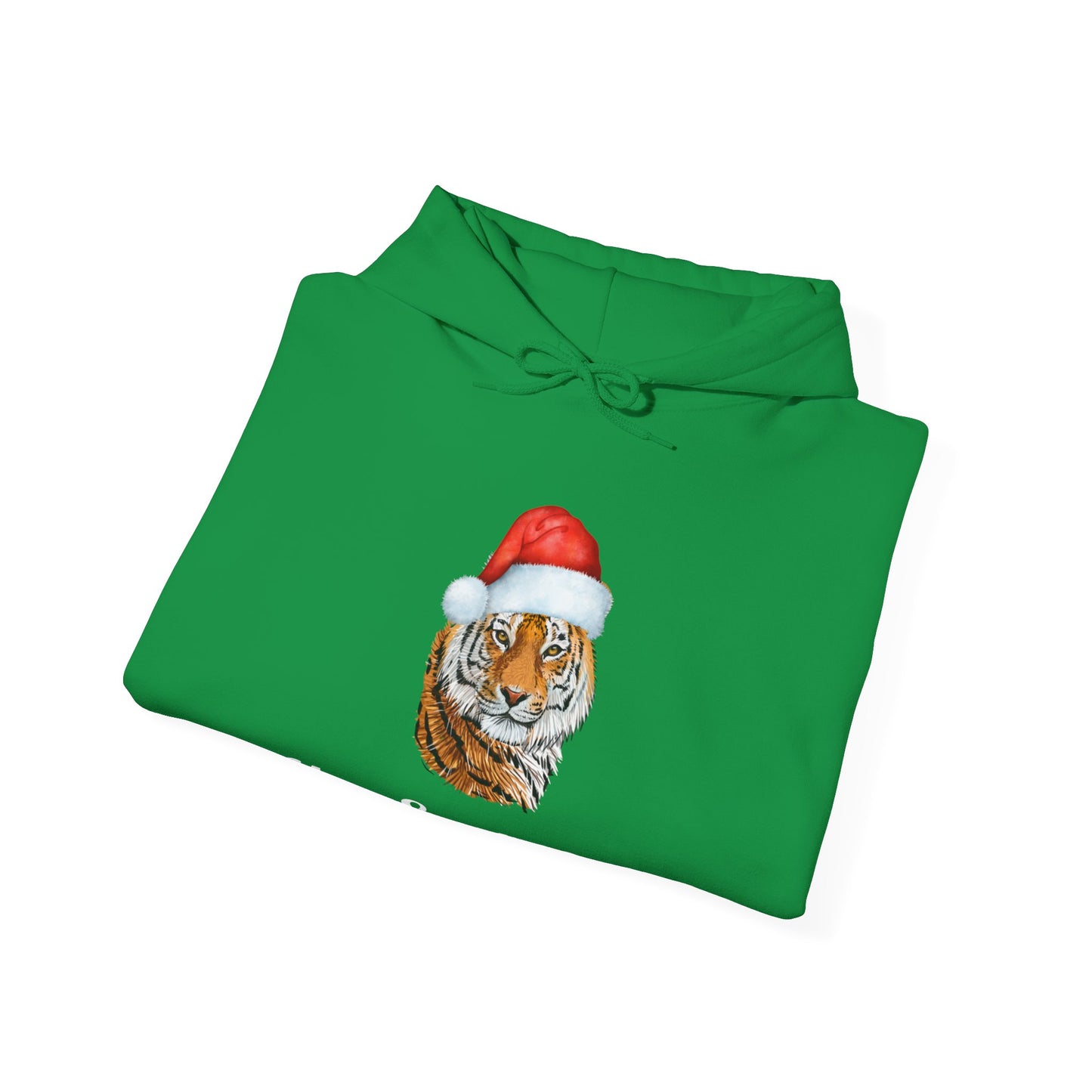 Tiger Mrs. Santa Paws Hooded Sweatshirt