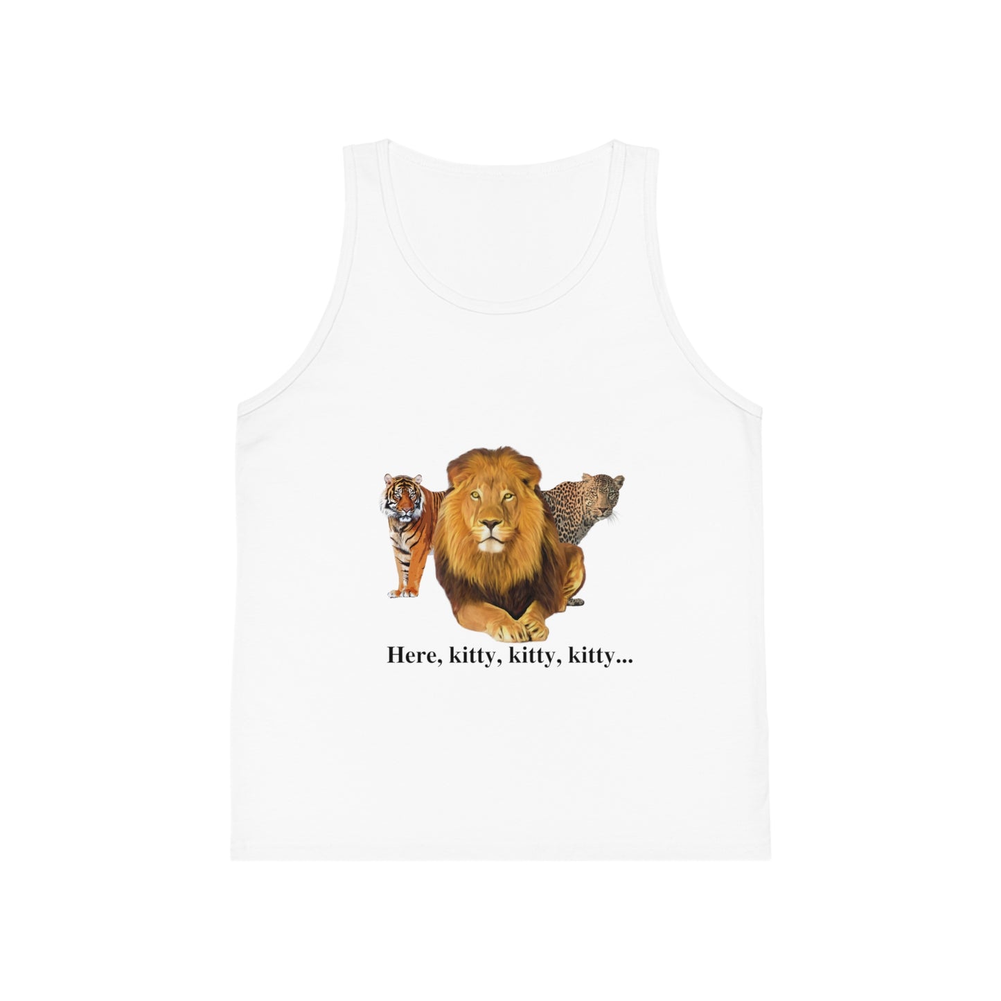 Kid's Big Cats Lion Jersey Tank Top