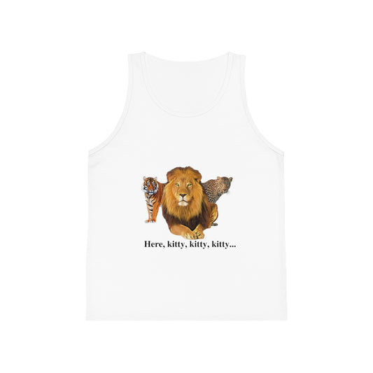 Kid's Big Cats Lion Jersey Tank Top