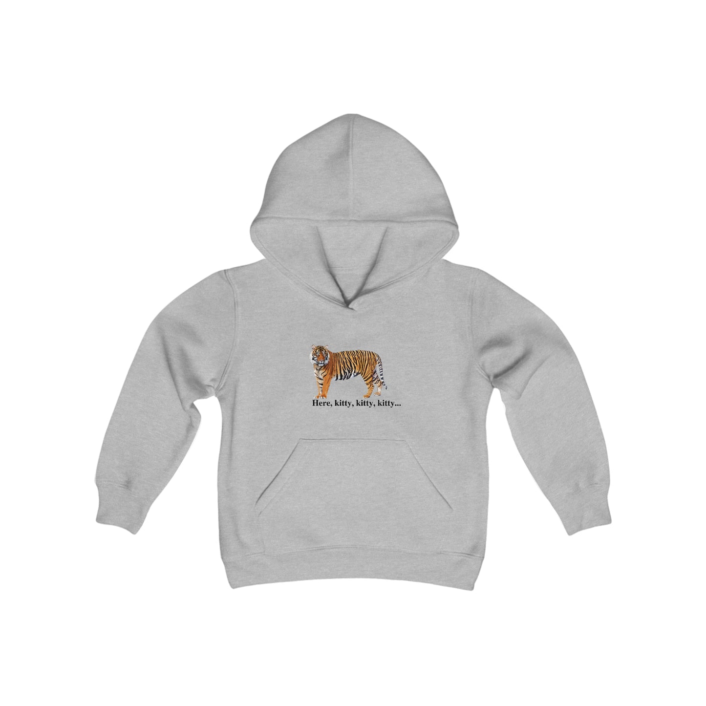 Youth Tiger Big Cats Hooded Sweatshirt