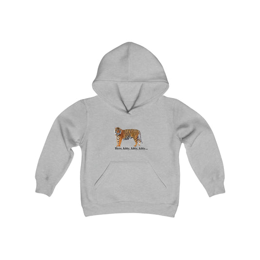 Youth Tiger Big Cats Hooded Sweatshirt