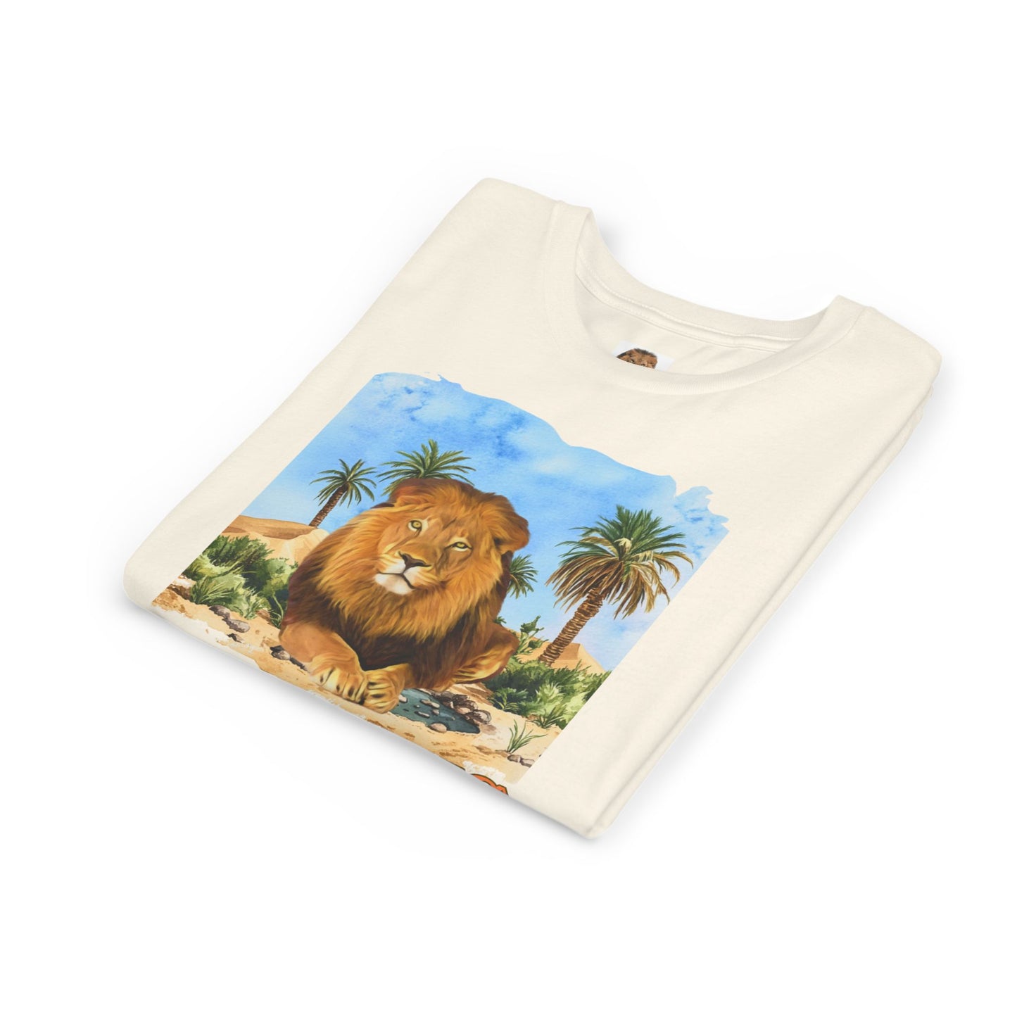 Boy's Lion Big Cats Short Sleeve Tee