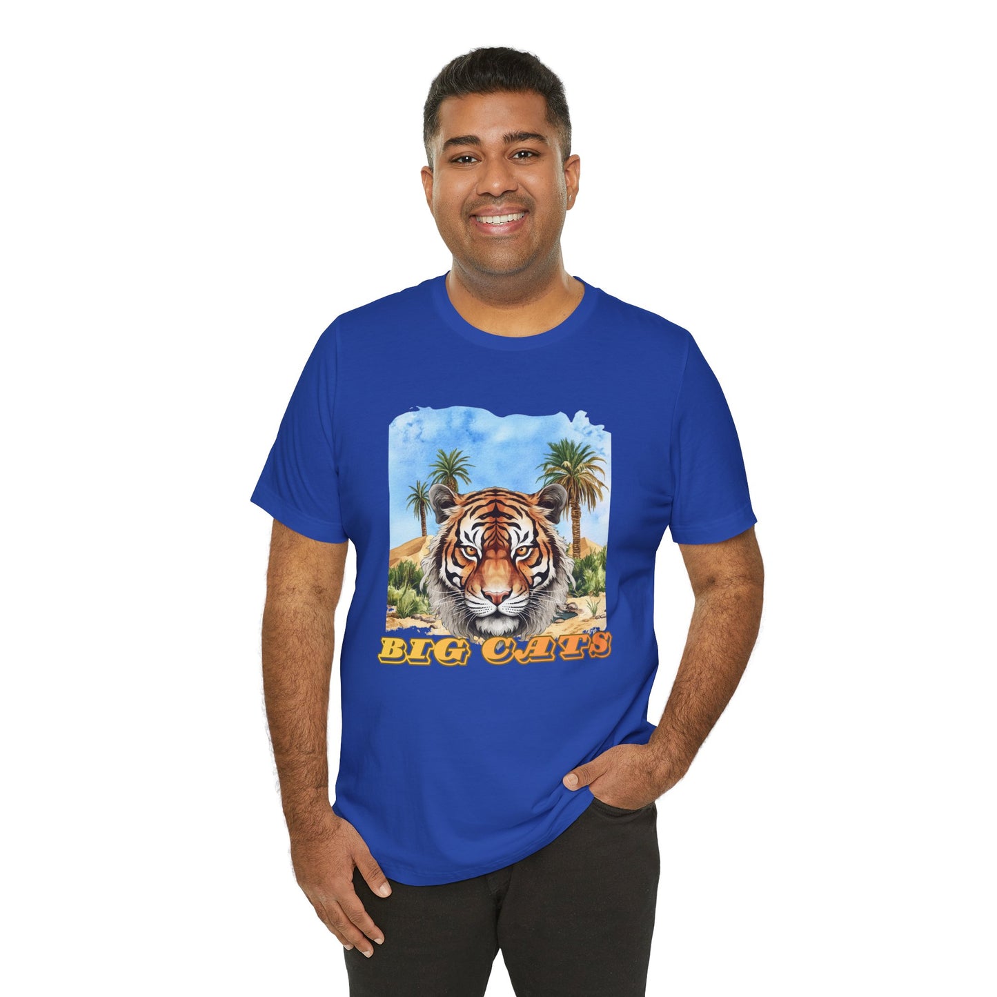 Men's Big Cats Tiger Graphic Tee