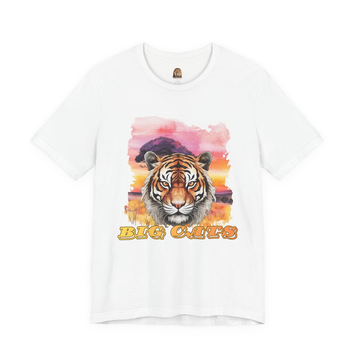 Women's Tiger Big Cats Short Sleeve Tee