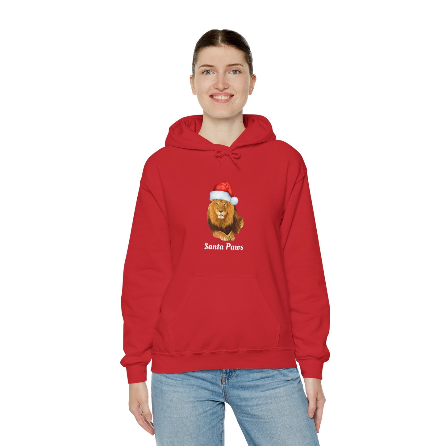 Unisex Santa Paws Hooded Sweatshirt