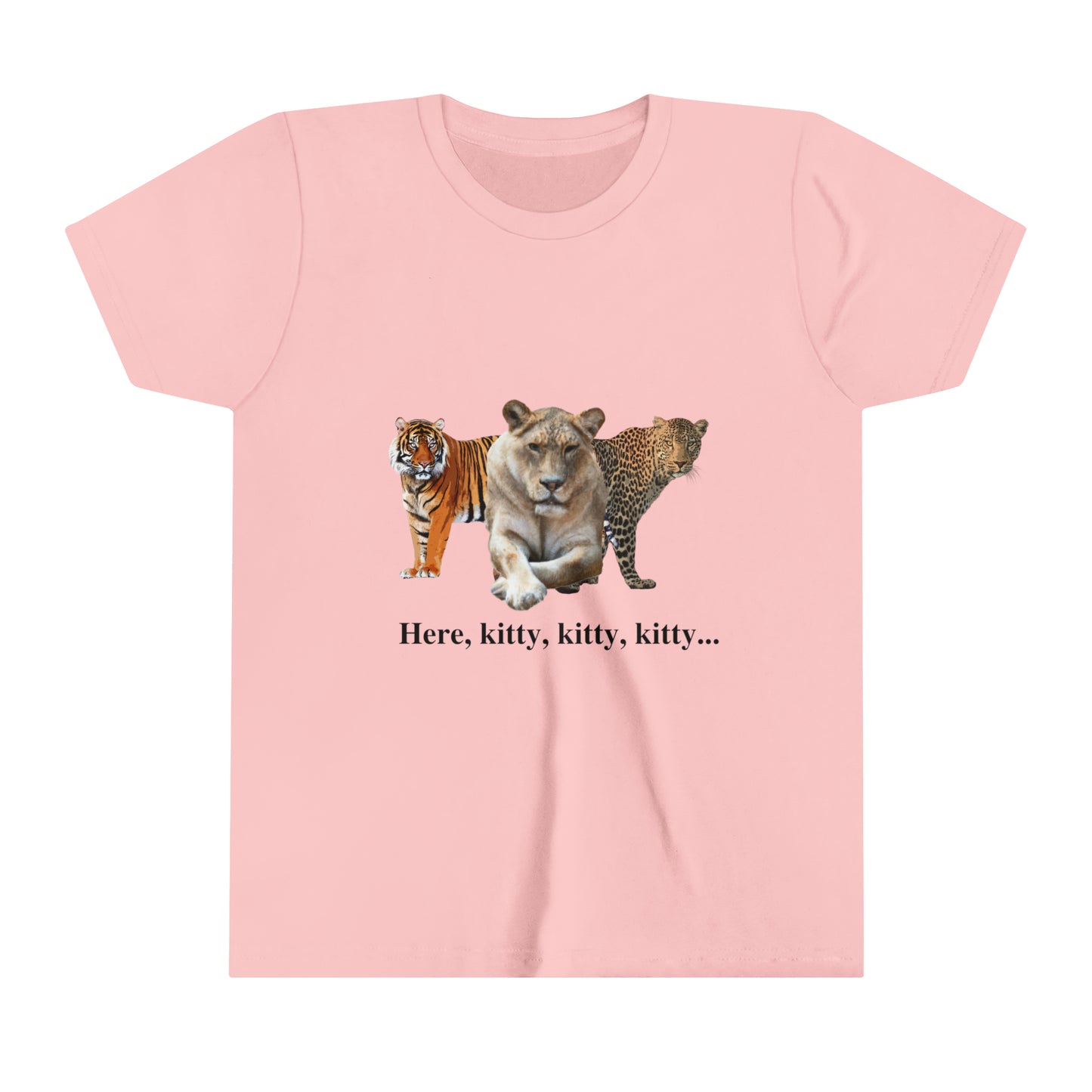 Youth Big Cats Lioness Short Sleeve Tee