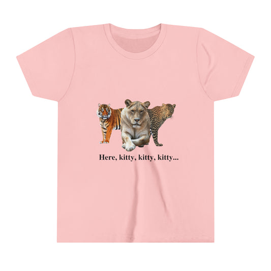 Youth Big Cats Lioness Short Sleeve Tee