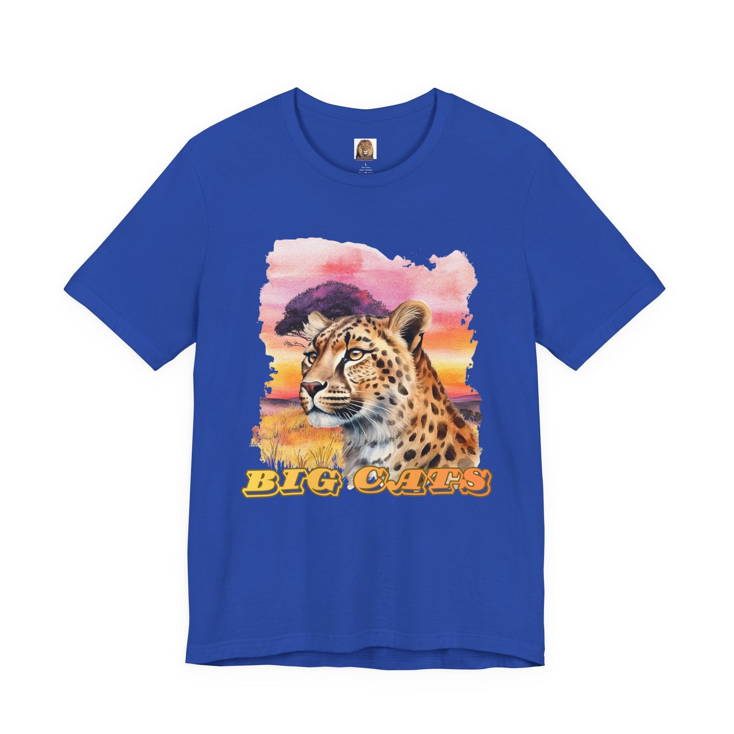 Women's "Big Cats" Cheetah Graphic T-Shirt