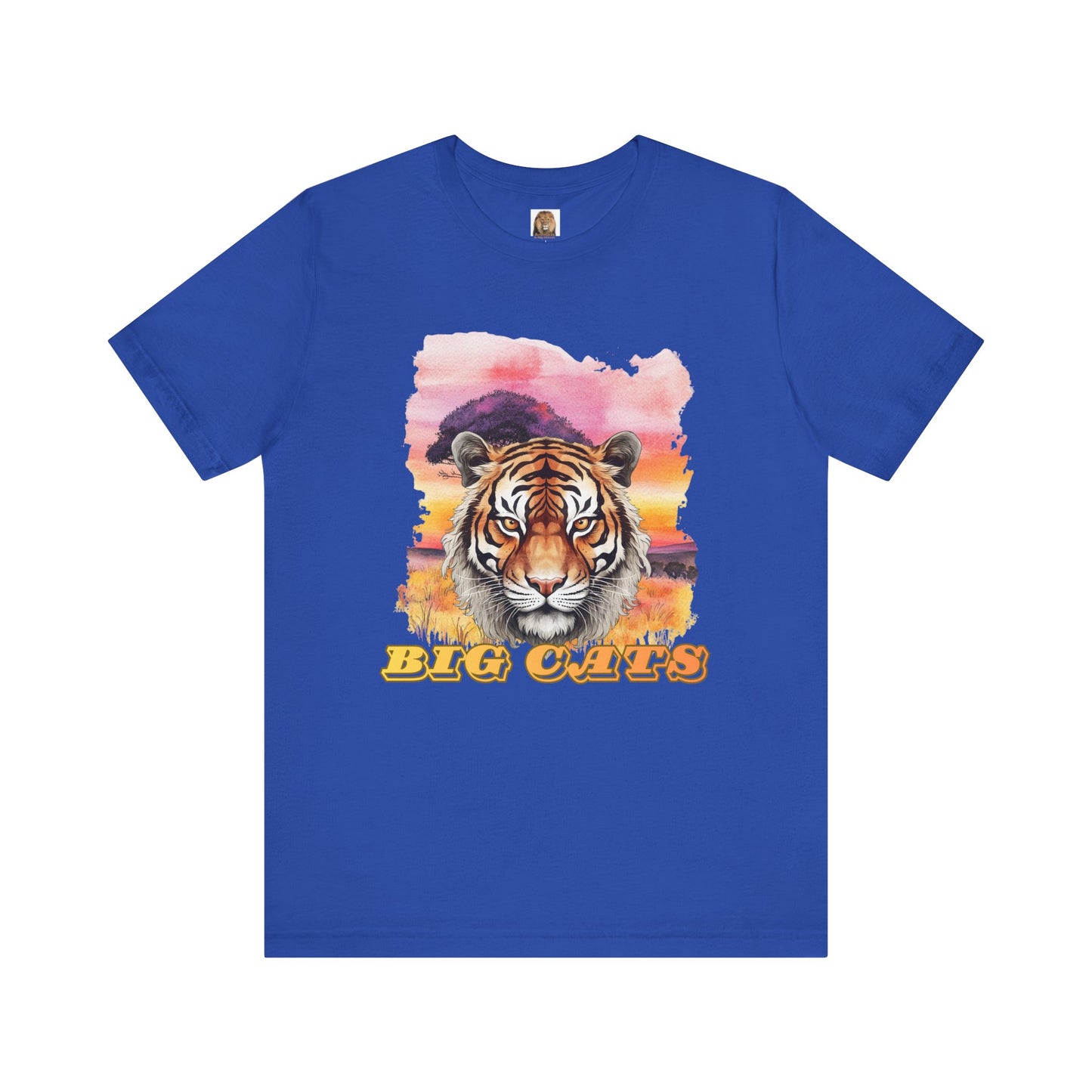 Women's Tiger Big Cats Short Sleeve Tee