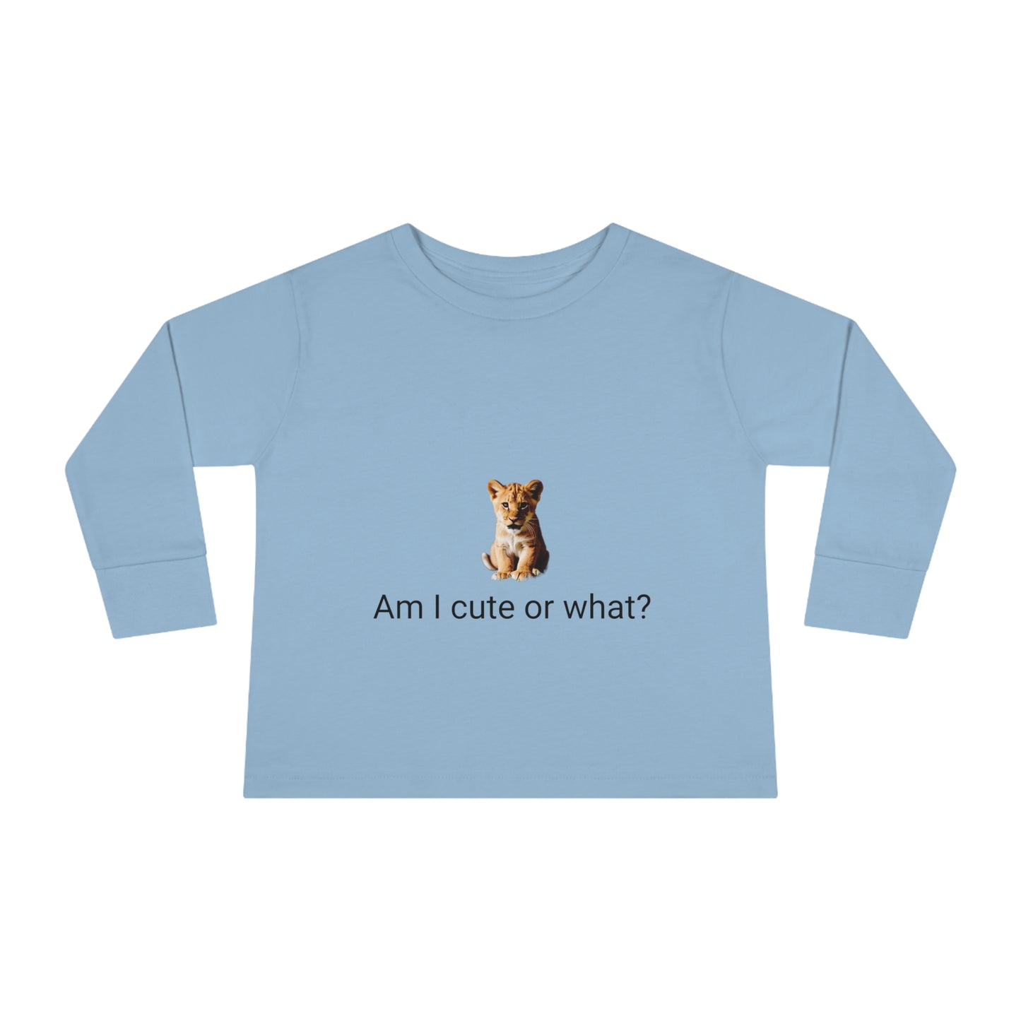 Toddler Little Cats Lion Cub Long Sleeve Tee