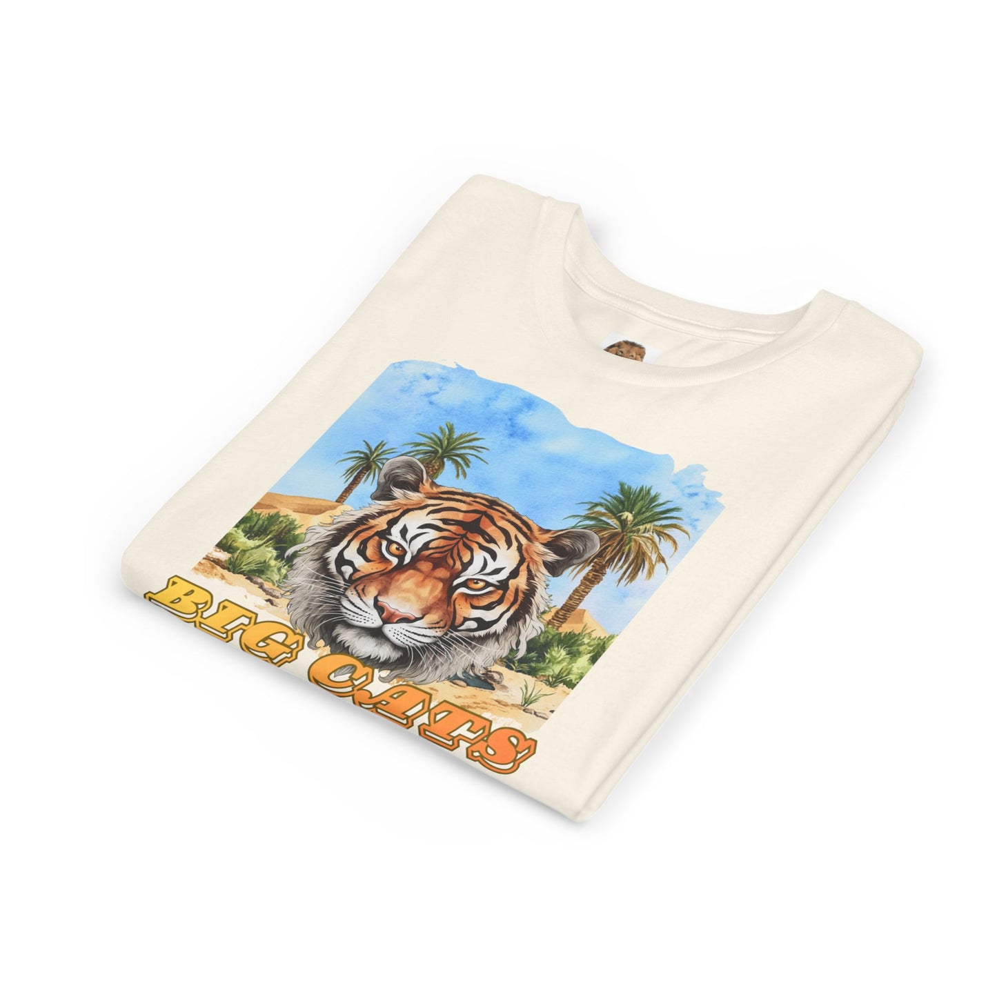 Boy's Big Cats Tiger Short Sleeve Tee