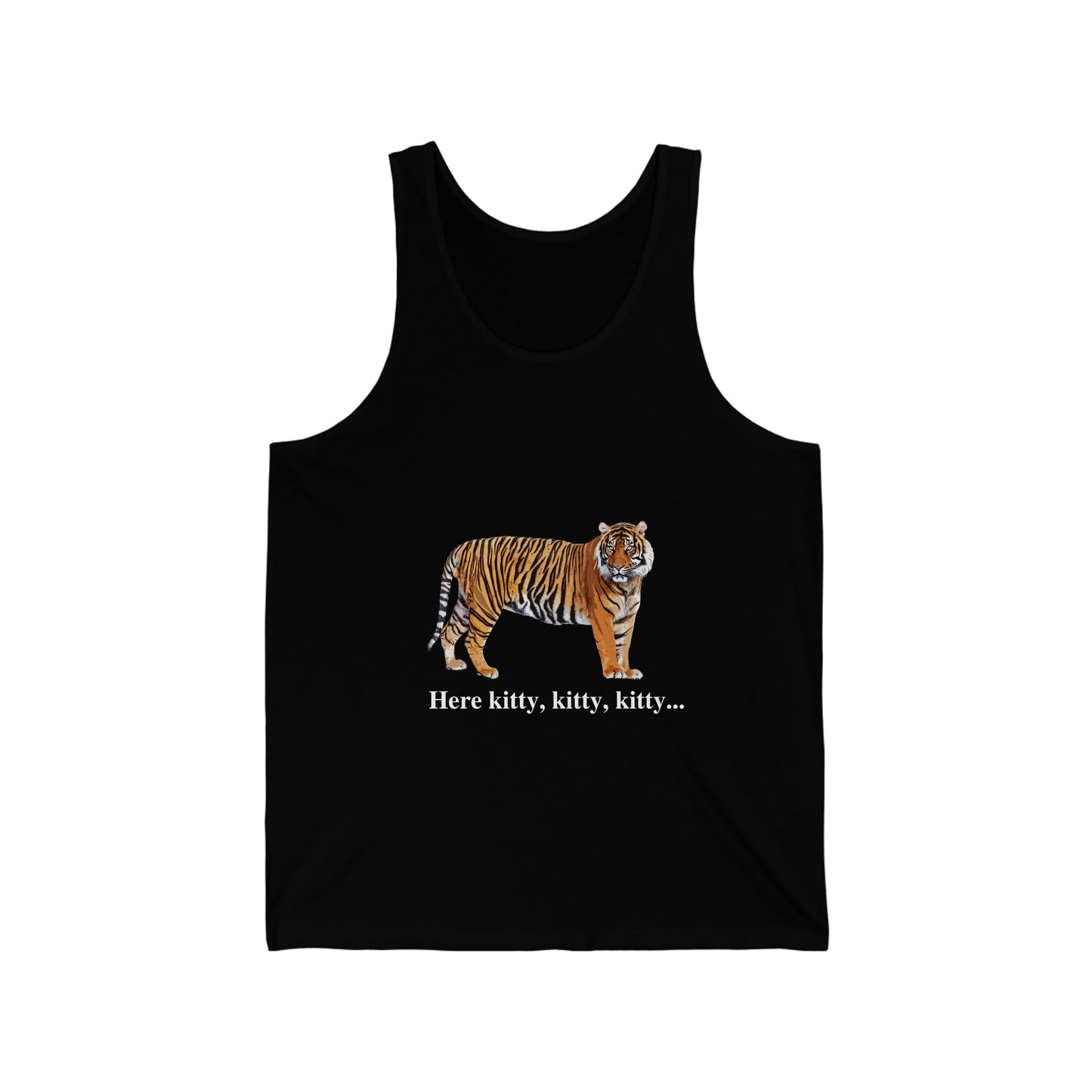 Unisex Tiger Big Cats Jersey Tank