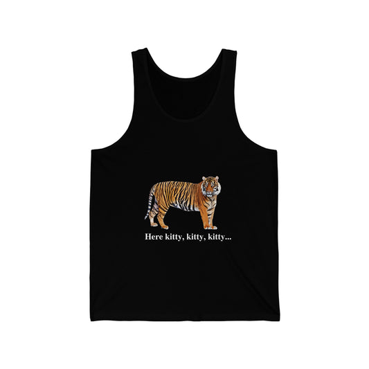 Unisex Tiger Big Cats Jersey Tank