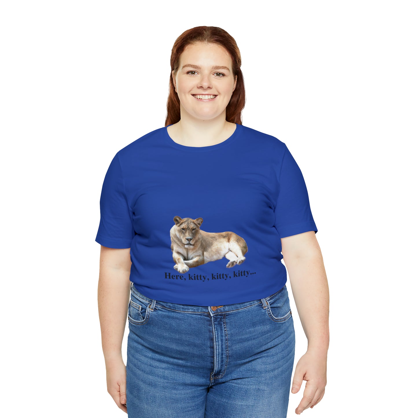 Unisex Lioness Big Cats Short Sleeve Tee