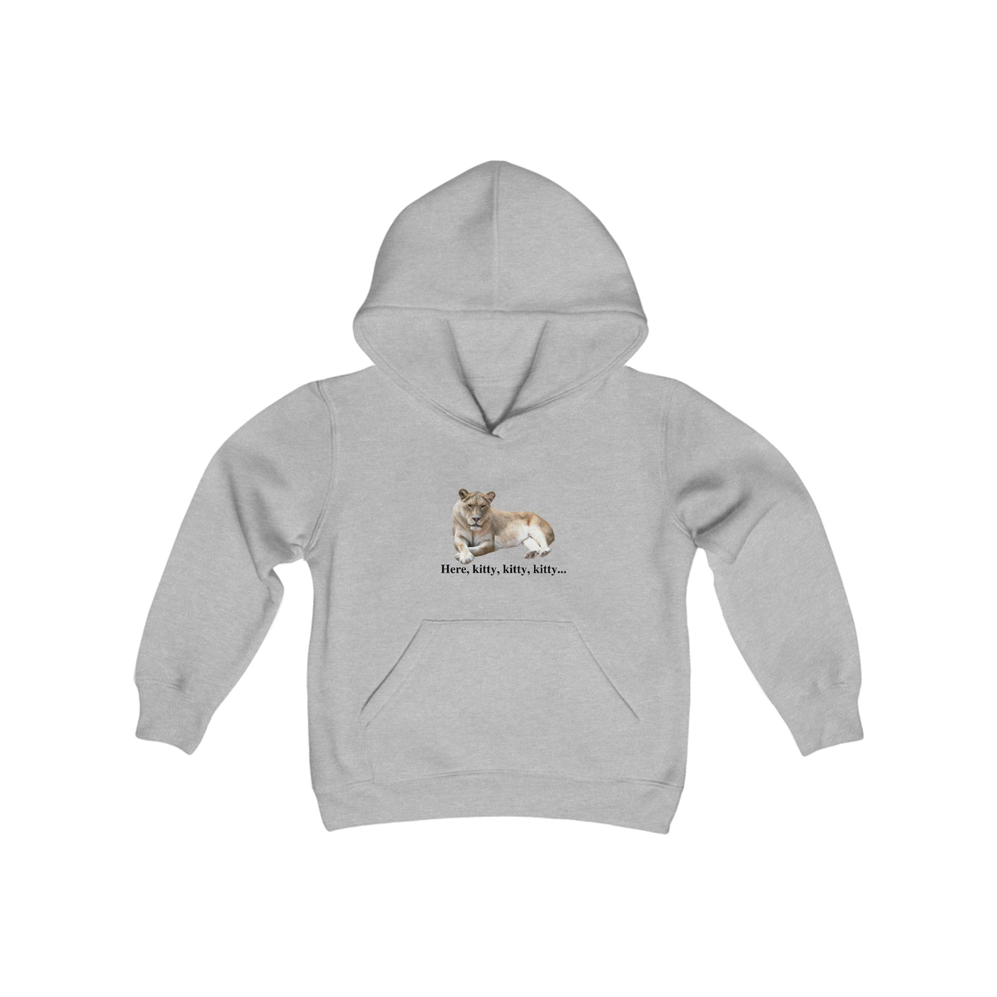 Youth Lioness Big Cats Hooded Sweatshirt