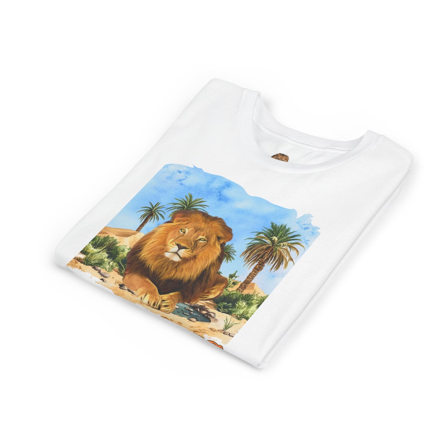 Boy's Lion Big Cats Short Sleeve Tee