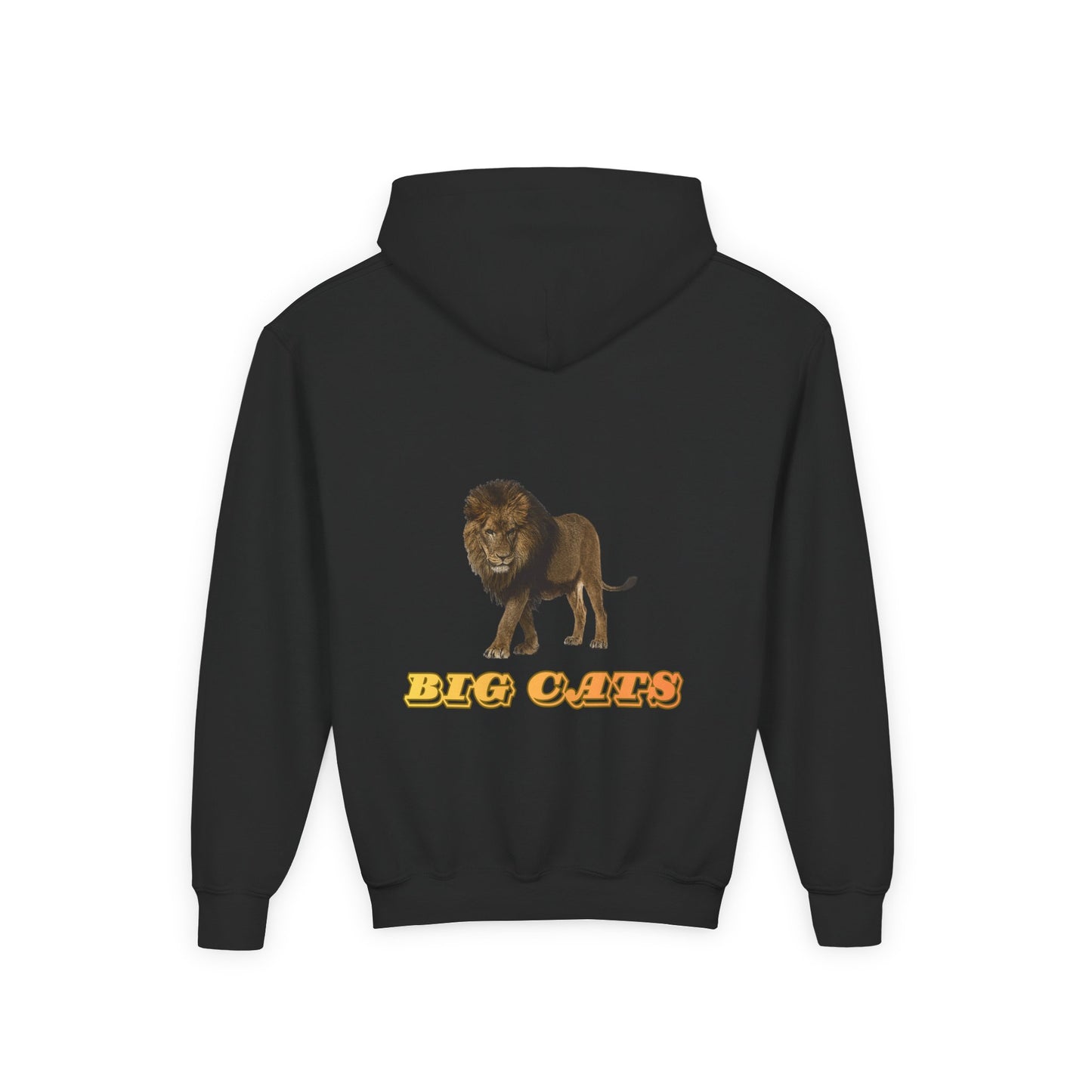 Youth Lion Big Cats Hooded Sweatshirt