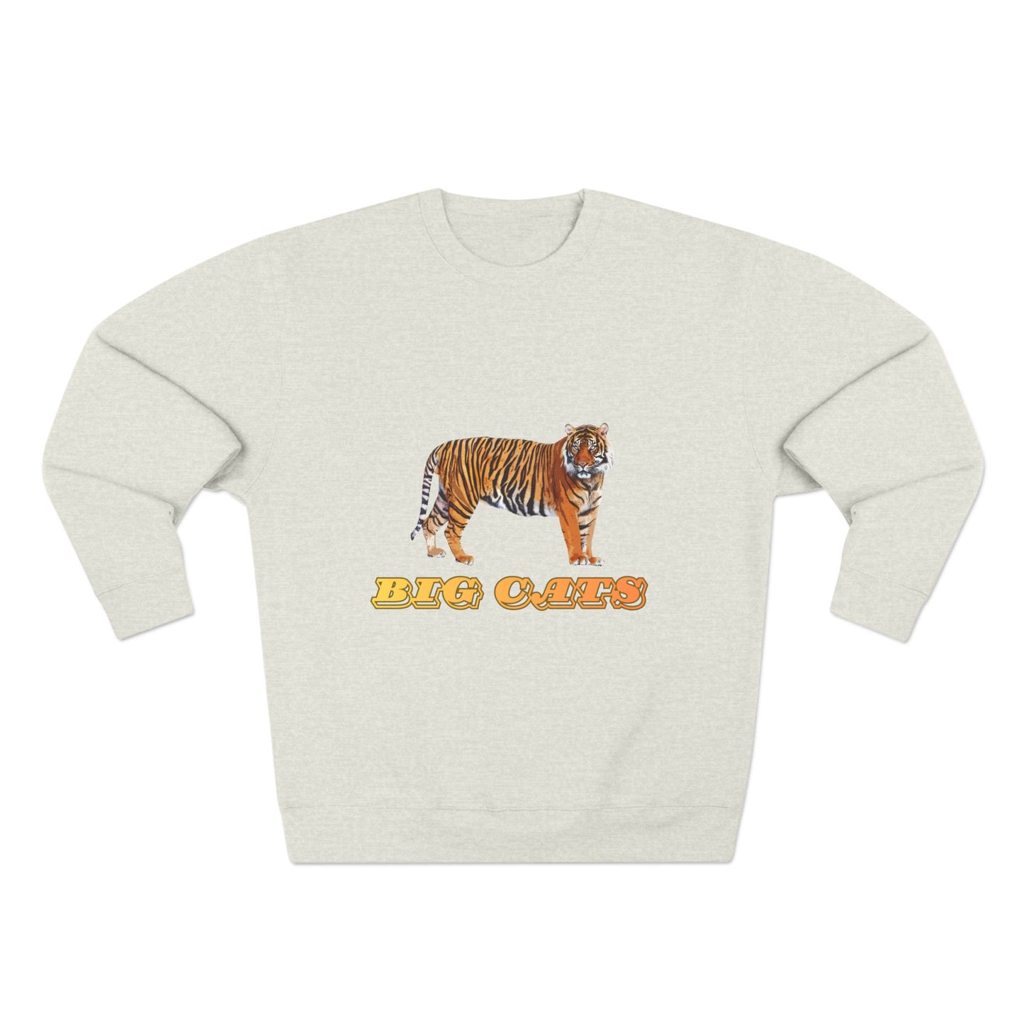Unisex Premium Tiger Big Cats Crewneck Sweatshirt
