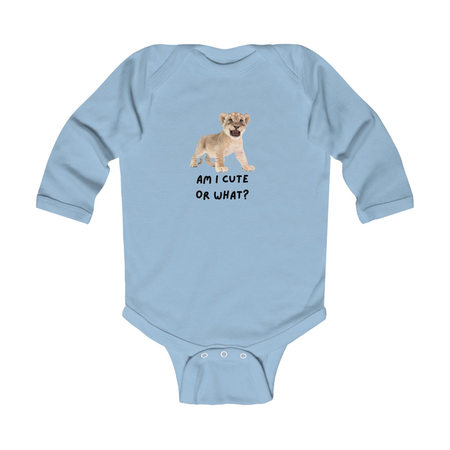 Infant Lion Cub Long Sleeve Bodysuit