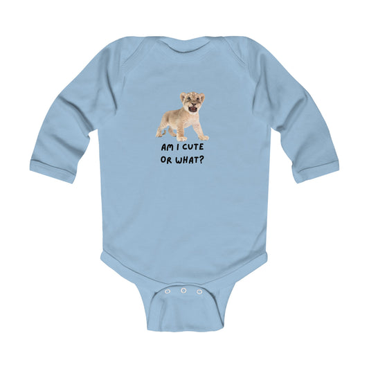 Infant Lion Cub Long Sleeve Bodysuit