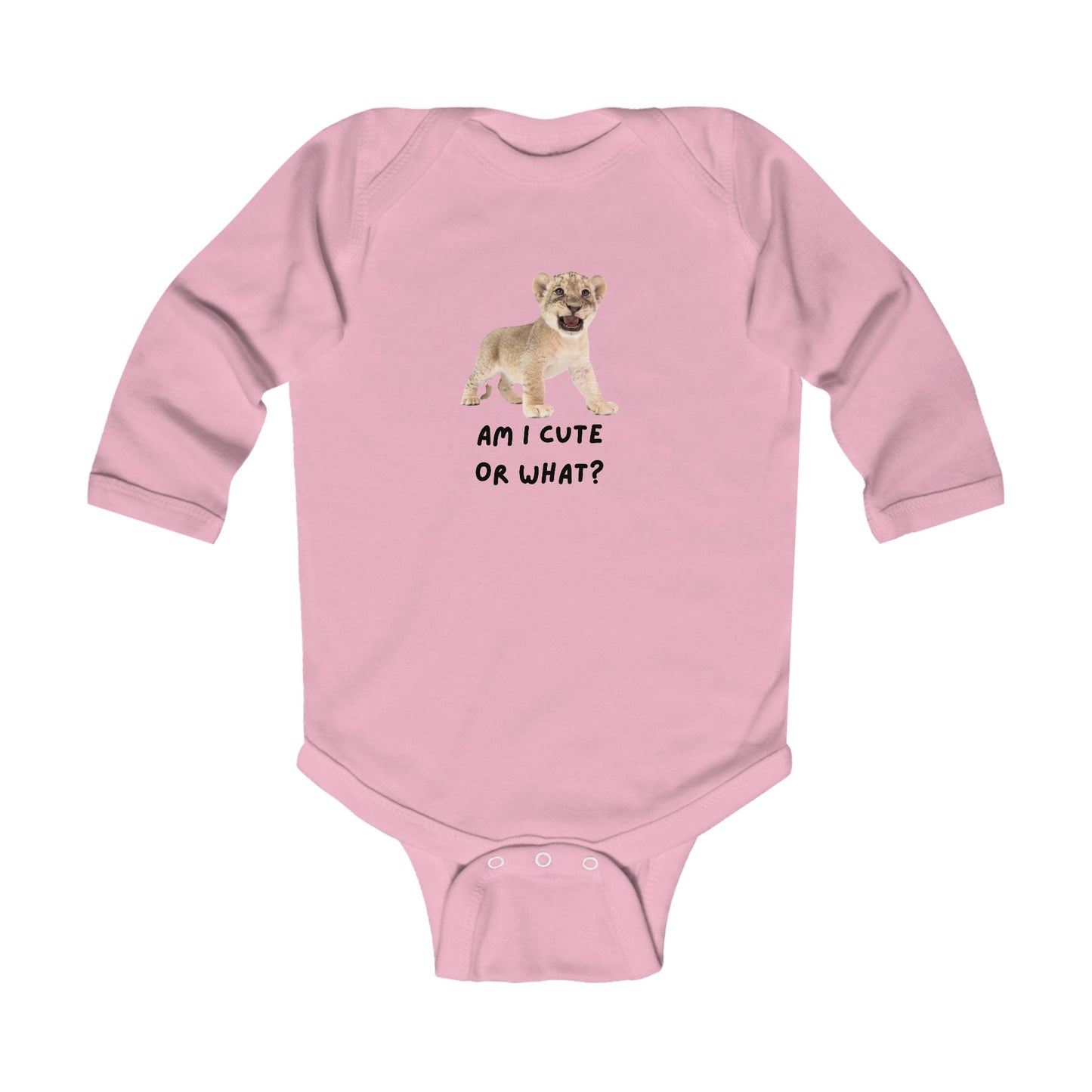 Infant Lion Cub Long Sleeve Bodysuit