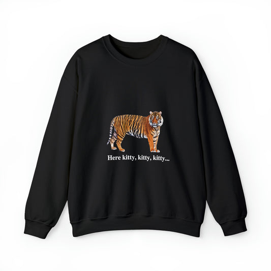 Unisex Tiger Big Cats Crewneck Sweatshirt