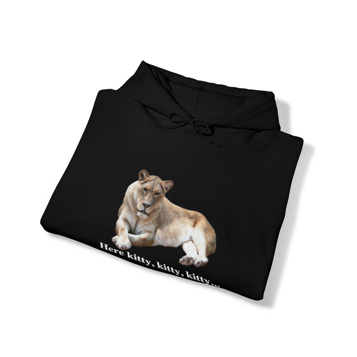 Unisex Lioness Big Cats Hooded Sweatshirt