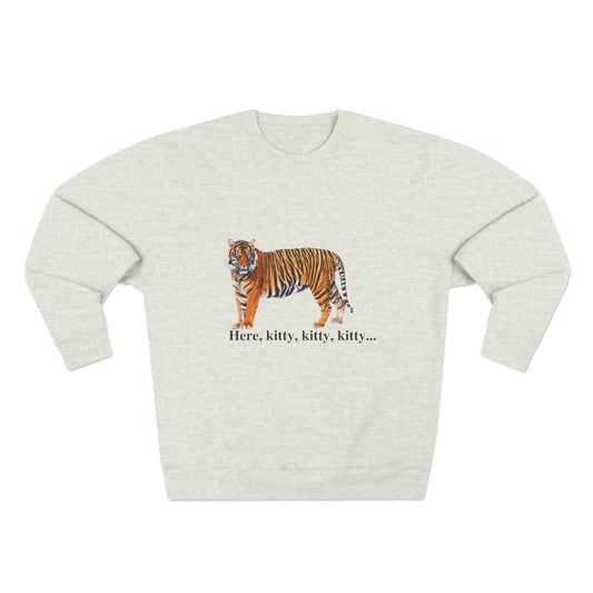 Unisex Premium Tiger Big Cats Crewneck Sweatshirt