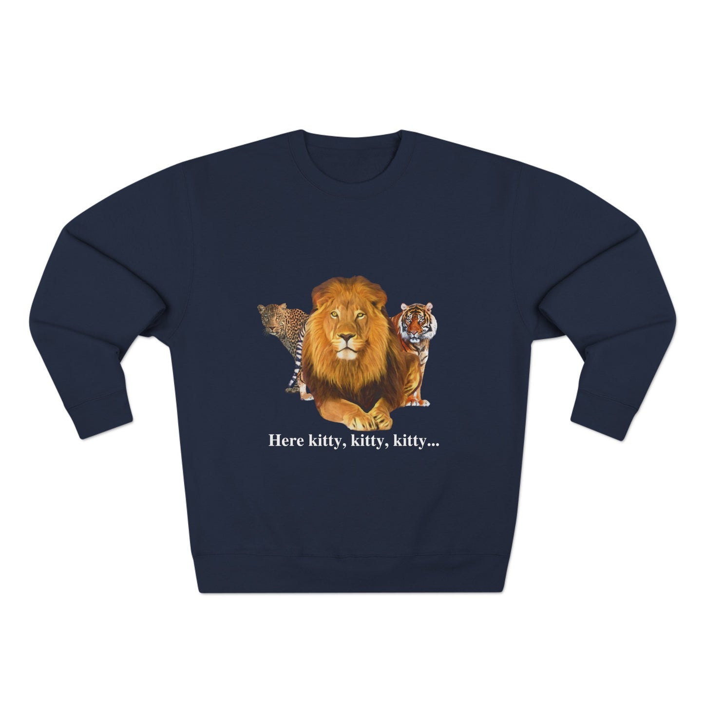 Unisex Premium Big Cats Crewneck Sweatshirt